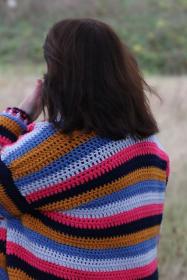 Stripes Crochet Cardigan for Women, XS-5XL-s3-jpg