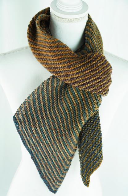 Inclilnation Stripes Scarf, knit-i3-jpg