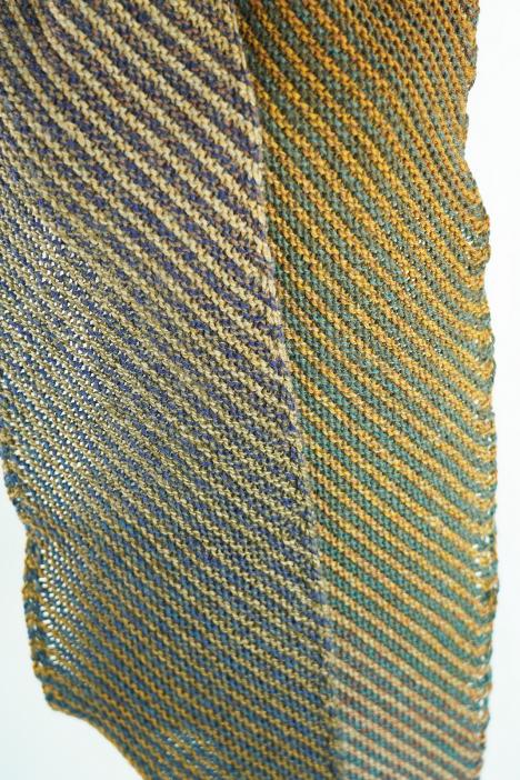 Inclilnation Stripes Scarf, knit-i4-jpg