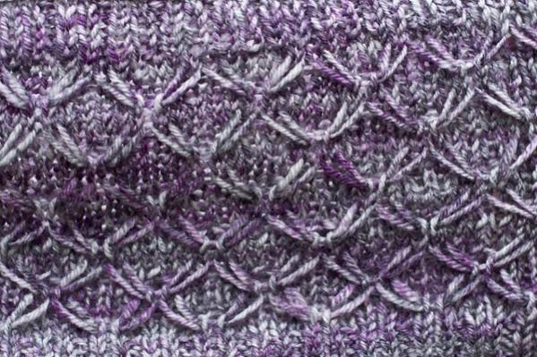 Purple Thistle Cowl, knit-j4-jpg
