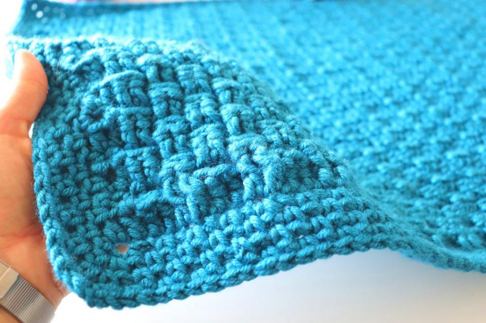 Crochet Blue Baby Blanket-w3-jpg
