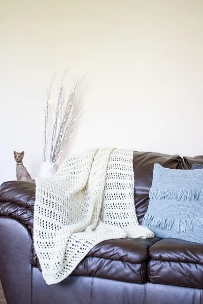 Lacy Summer Throw, knit-e2-jpg