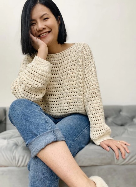 Lacy Knitted Sweater, XS-XXL, knit-e1-jpg