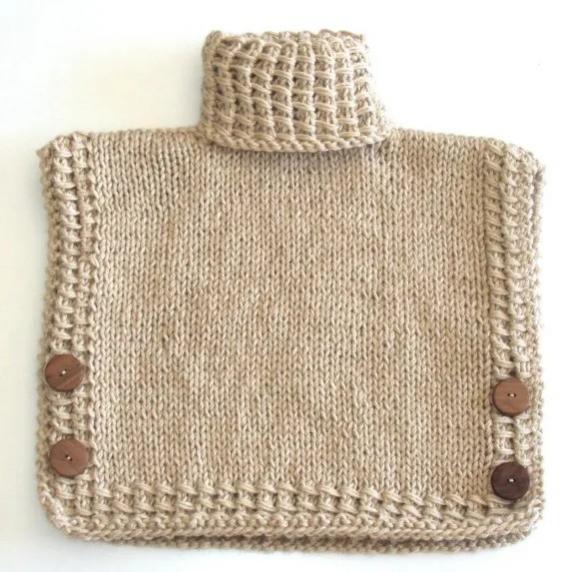 Bariloche Vest/Pullover for children, 2-14 yrs, adult, S-XXXL, knit-a3-jpg