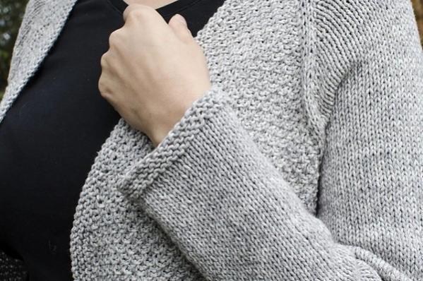 Textured Top Down Cardigan for Women, XS-3XL, knit-s4-jpg