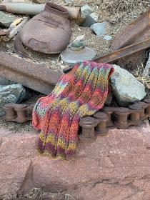 Sandpiper Chevron Scarf, knit-a2-jpg