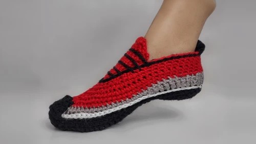 Crochet Sneakers for Babies and Adults(S/M/L)-w2-jpg