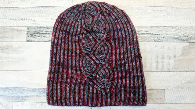 Foliage Shawl, Hat and Scarf, knit-d3-jpg