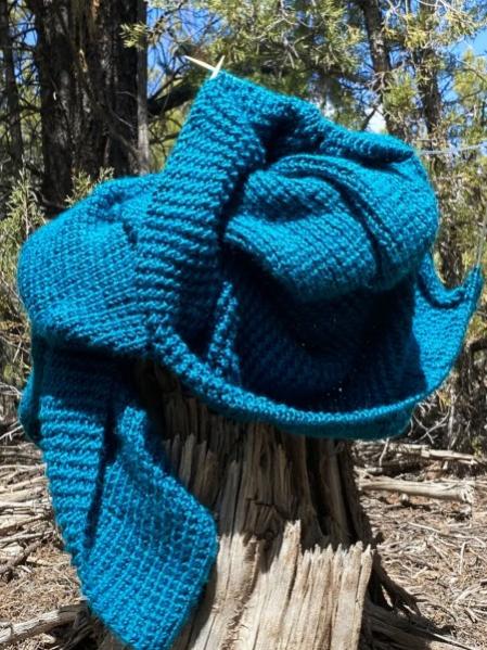 Rice Stitch Baby Blanket, knit-r4-jpg