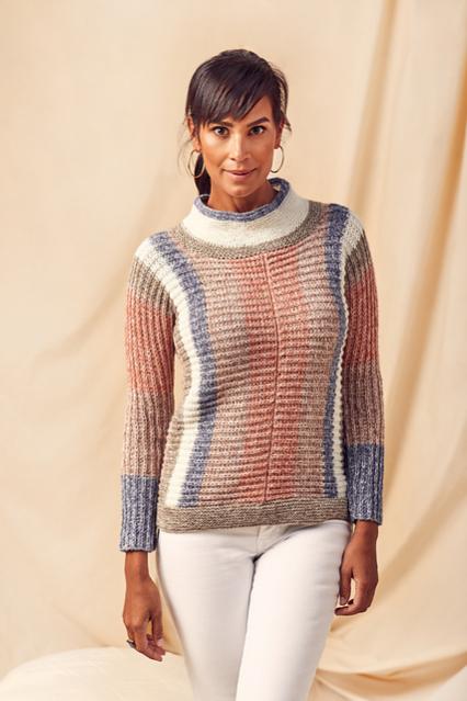 Ribline Pullover for Women, XS-5XL, knit-v1-jpg