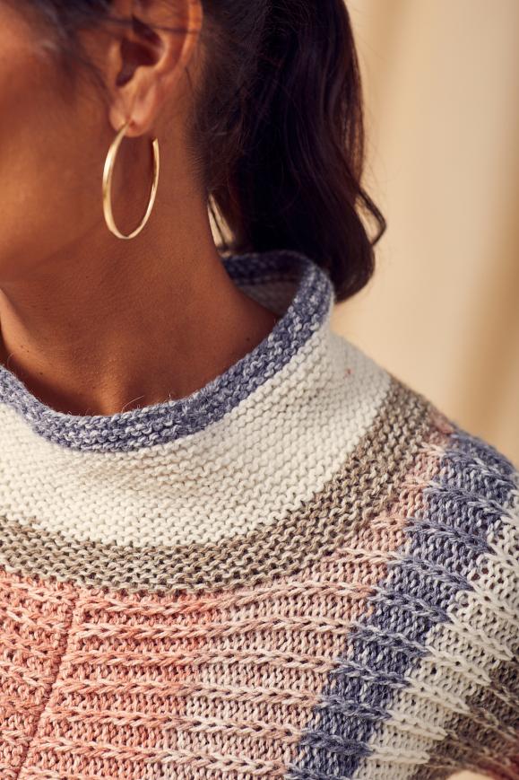Ribline Pullover for Women, XS-5XL, knit-v4-jpg