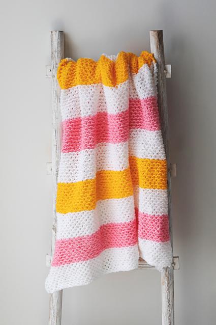 Morning Sky Striped Baby Blanket, knit-e1-jpg