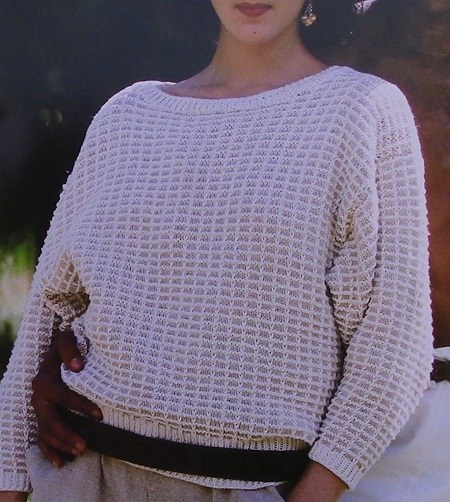 Facade Stitch Pullover for Women, S/M/L-a1-jpg