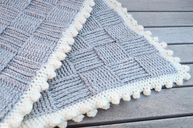 Plaza Baby Blanket, knit and crochet-a3-jpg