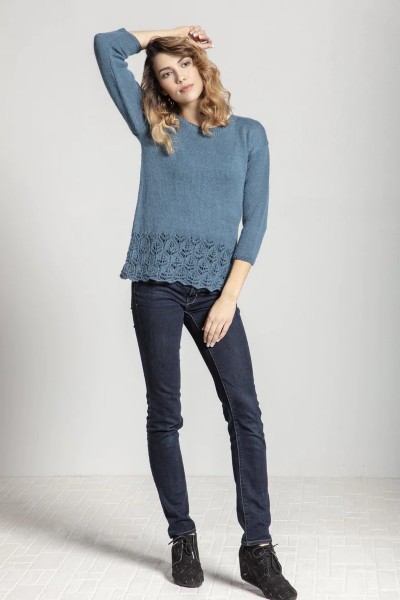 Dragonfly Pullover for Women, XS-5X, knit-d3-jpg