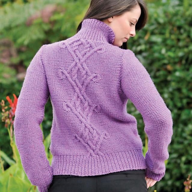 Celtic Pullover for Her, S-2X, knit-e2-jpg