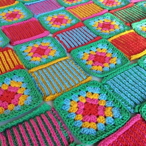 Granny Brioche Blanket, knit and crochet-w2-jpg