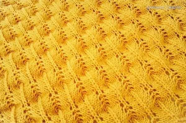 Sunflower Swirls Shawl, knit-d4-jpg