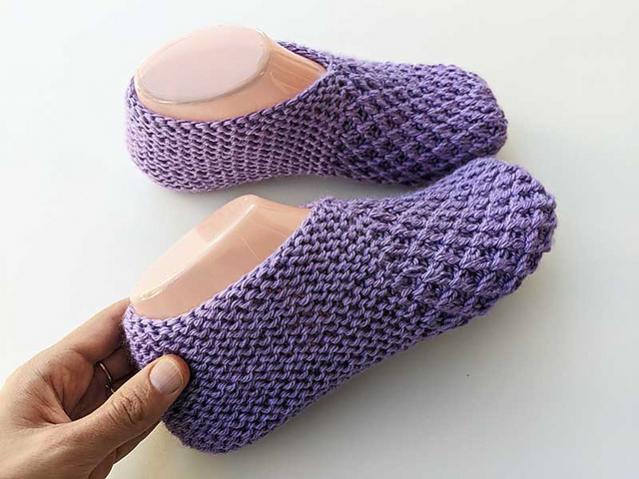 Viola Flat Knit Slippers, size 7/7.5-e1-jpg
