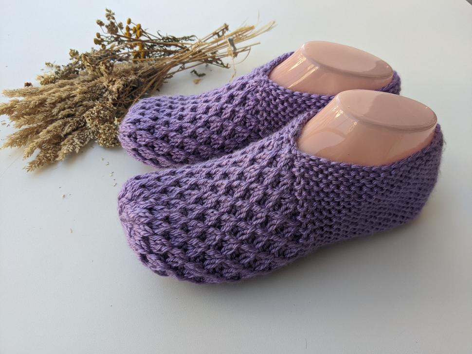 Viola Flat Knit Slippers, size 7/7.5-e3-jpg