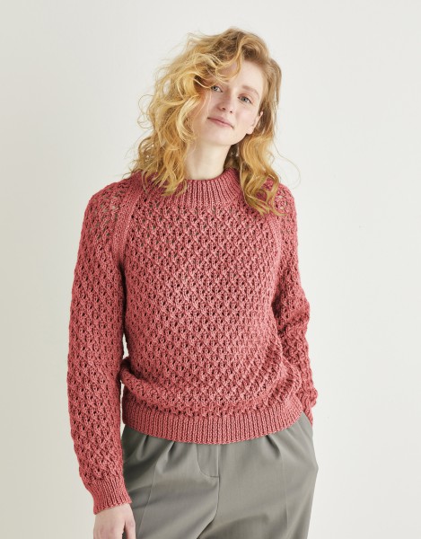 Trellis Pattern Sweater for Women, 32&quot; to 54&quot;, knit-a4-jpg