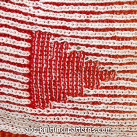 Follow the Signs Brioche Shawl, knit-a3-jpg