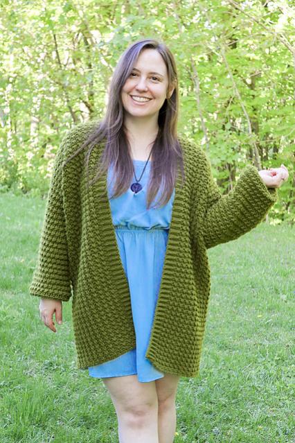 Olive This Cardigan for Women, S-4XL-q1-jpg