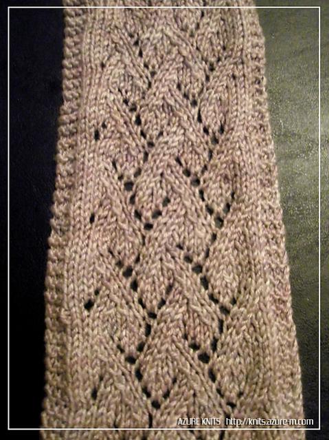 Grapevine Lace Scarf, knit-w1-jpg