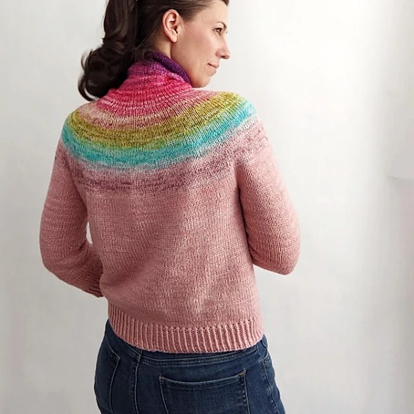 Funnel Cake Pullover for Women, 34.5&quot; to 61.25&quot;, knit-e1-jpg