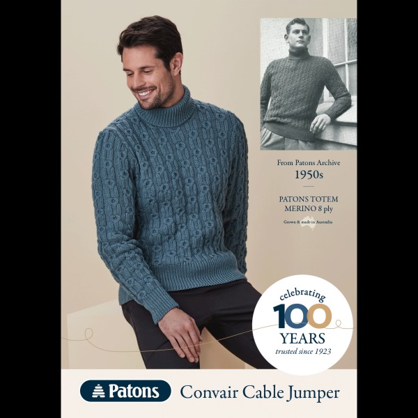 Convair Cable Jumper for Men, S-XXl, knit-d1-jpg