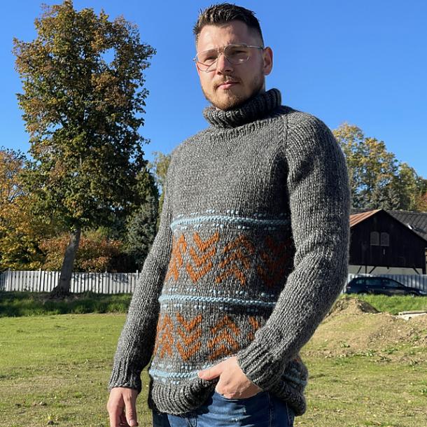Robin Unisex Sweater for Adults, XS-XL, knit-d1-jpg