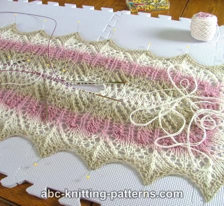 Rose Garden Lace Scarf, knit-e3-jpg