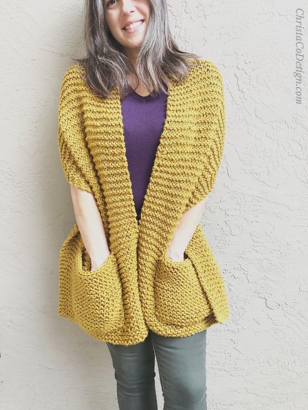Giana Pocket Shawl, knit-a1-jpg