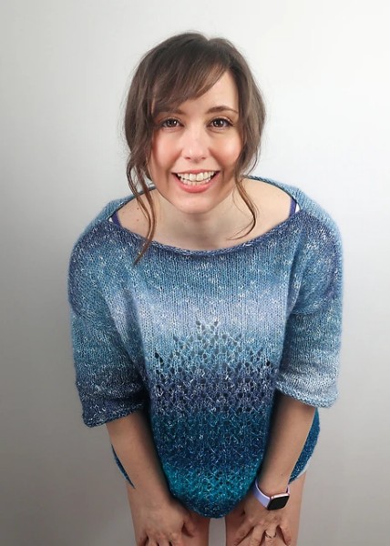 Ocean Meet Sky Sweater for Women, S-3XL-s4-jpg