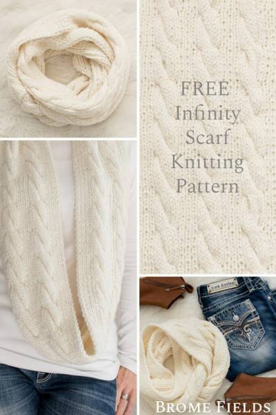 Slow Down Cable Infinity Scarf, knit-e2-jpg