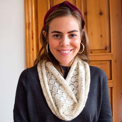 Cashmere Dot Lace Cowl and Mitts-d1-jpg