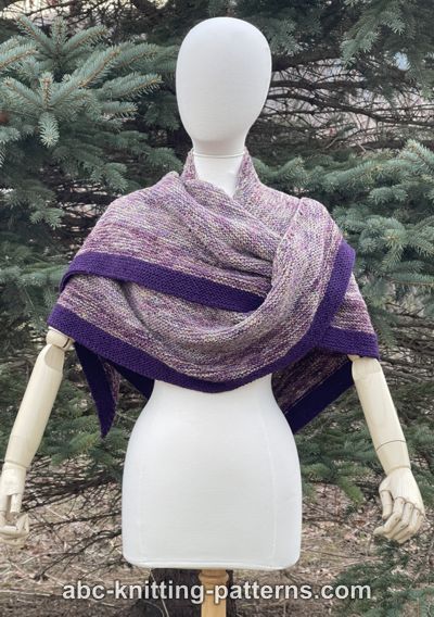 Ever Lovely Shawl, knit-s1-jpg