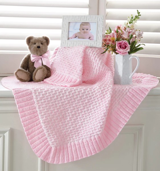 Softly Textured Blanket, knit-d1-jpg