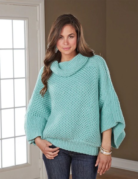 Brioche Pullover for Women, S-XL, knit-e1-jpg