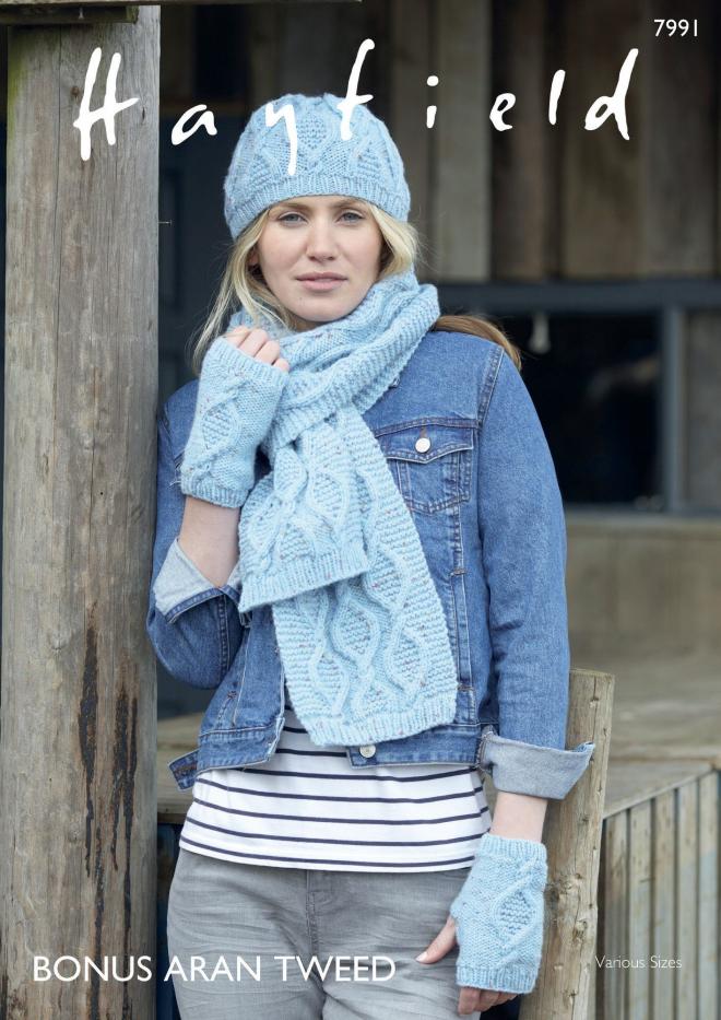 Cable Hat, Scarf and Wrist Warmers, knit-d2-jpg
