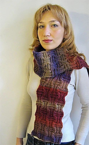 Ameeta Scarf, knit-s2-jpg