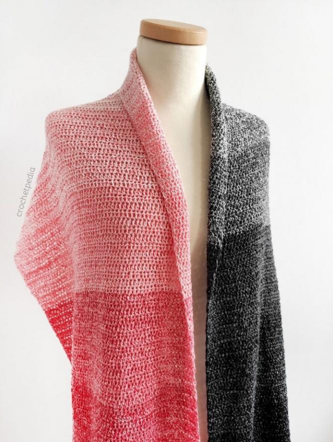 The  Easiest Ombre Scarf-x3-jpg