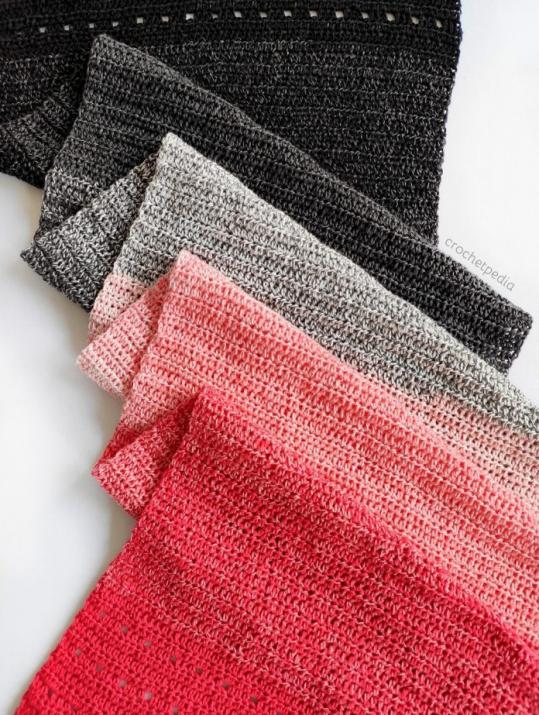 The  Easiest Ombre Scarf-x4-jpg