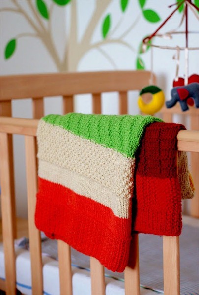 Seven Stitch Baby Blanket, knit-a2-jpg
