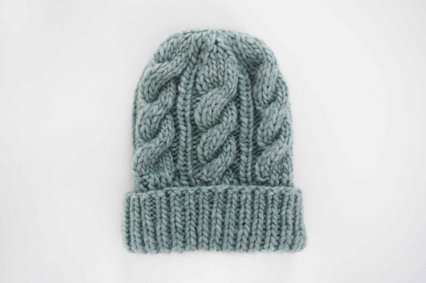 Classic Cabled Hat and Mittens, knit-a2-jpg