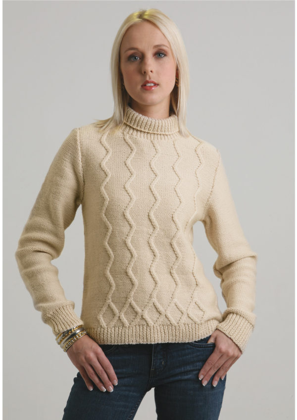 Pullover for Women, 34 1/4&quot; to 44&quot;, knit-a1-jpg