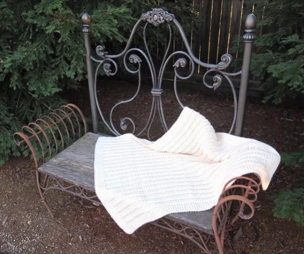 Mom's Bench Lap  Blanket, knit-s2-jpg