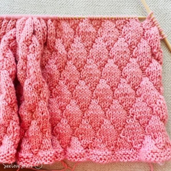 Argyle Knit Blanket, knit-s1-jpg