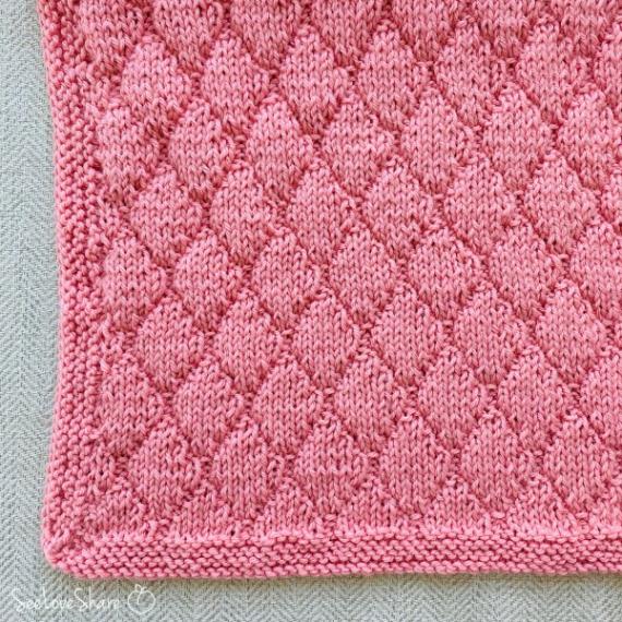 Argyle Knit Blanket, knit-s2-jpg