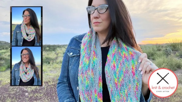 Wobbly Rainbow Cowl, knit-s1-jpg